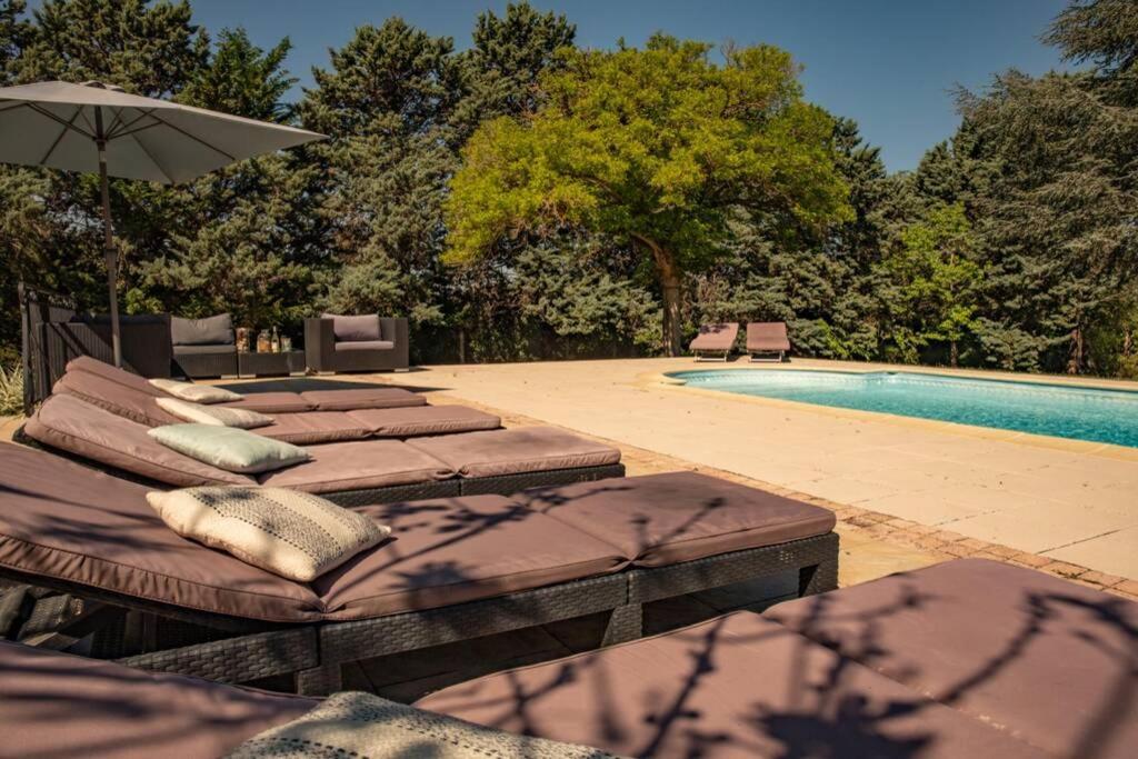 Quiet 50's - 12 P. - Private Park & Pool Holiday home Fources